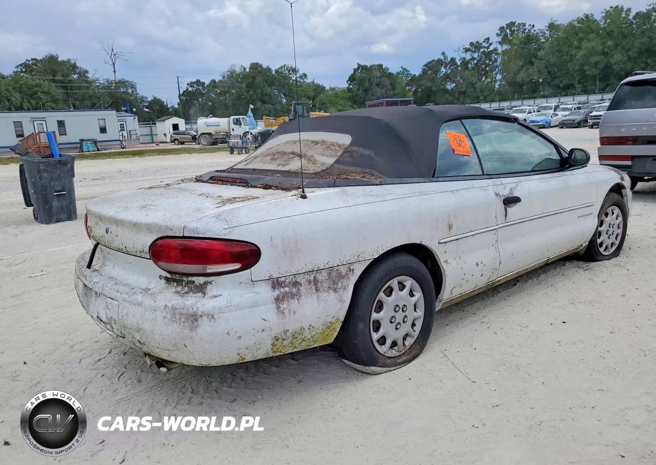 2000 Chrysler Sebring Jx VIN:3C3EL45H4YT231196 - 3