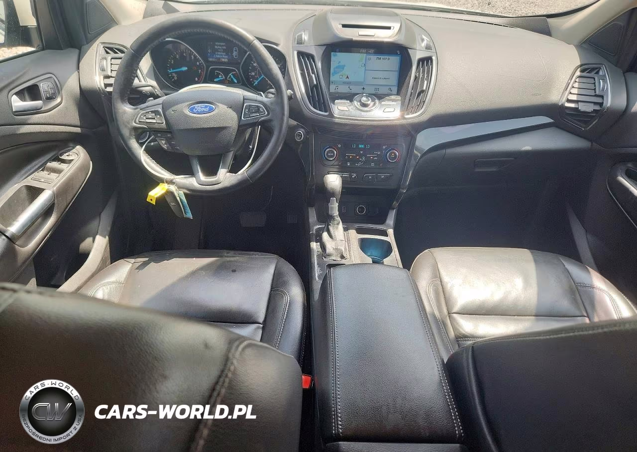2017 Ford Escape Titanium VIN:1FMCU9J95HUA42554 - 8