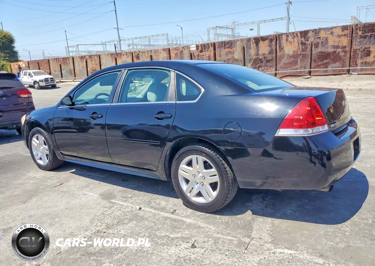 2012 Chevrolet Impala Lt VIN:2G1WG5E31C1186476 - 2