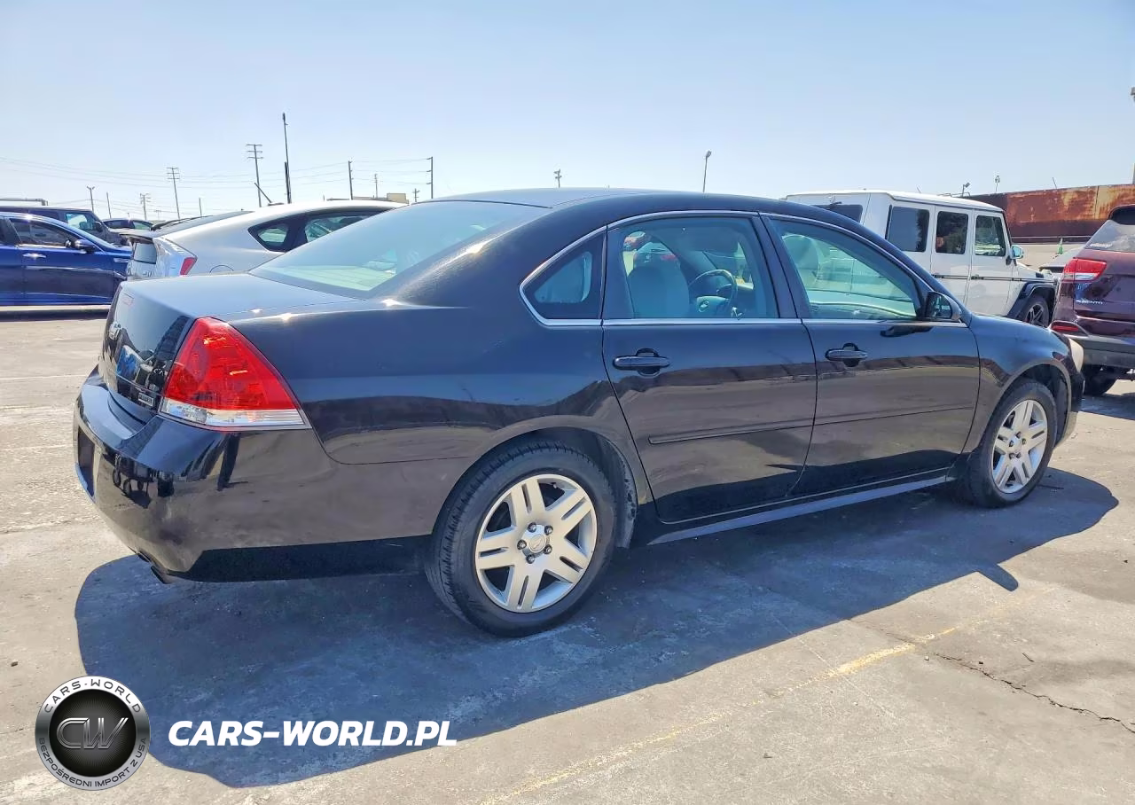 2012 Chevrolet Impala Lt VIN:2G1WG5E31C1186476 - 3