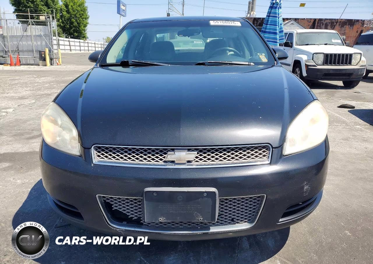 2012 Chevrolet Impala Lt VIN:2G1WG5E31C1186476 - 5