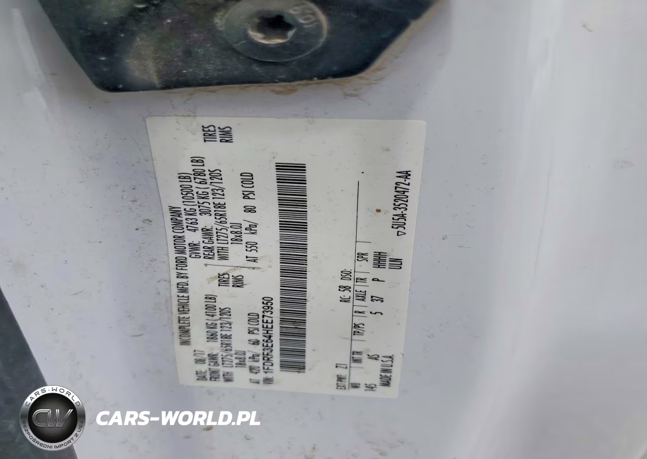 2017 Ford F350 Super Duty VIN:1FDRF3E64HEE73950 - 13