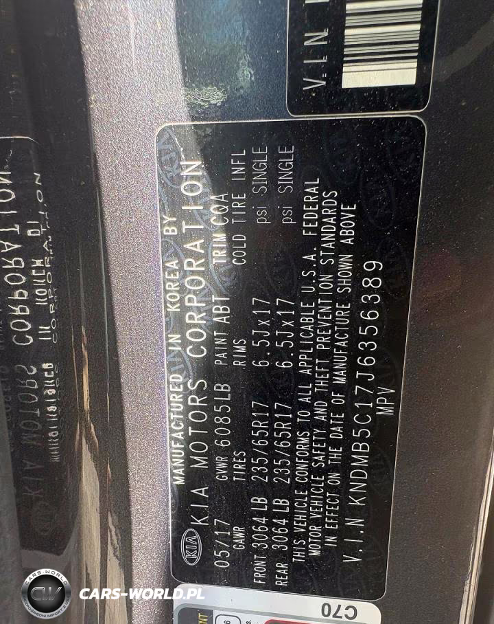 2018 Kia Sedona Lx VIN:KNDMB5C17J6356389 - 10