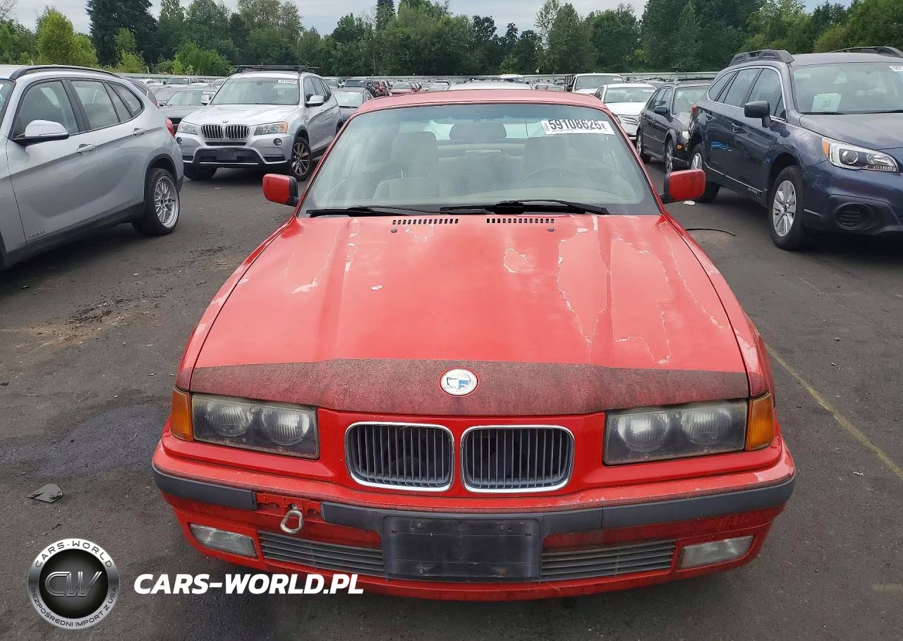 1994 BMW 325 Ic VIN:WBABJ5329RJC80590 - 5