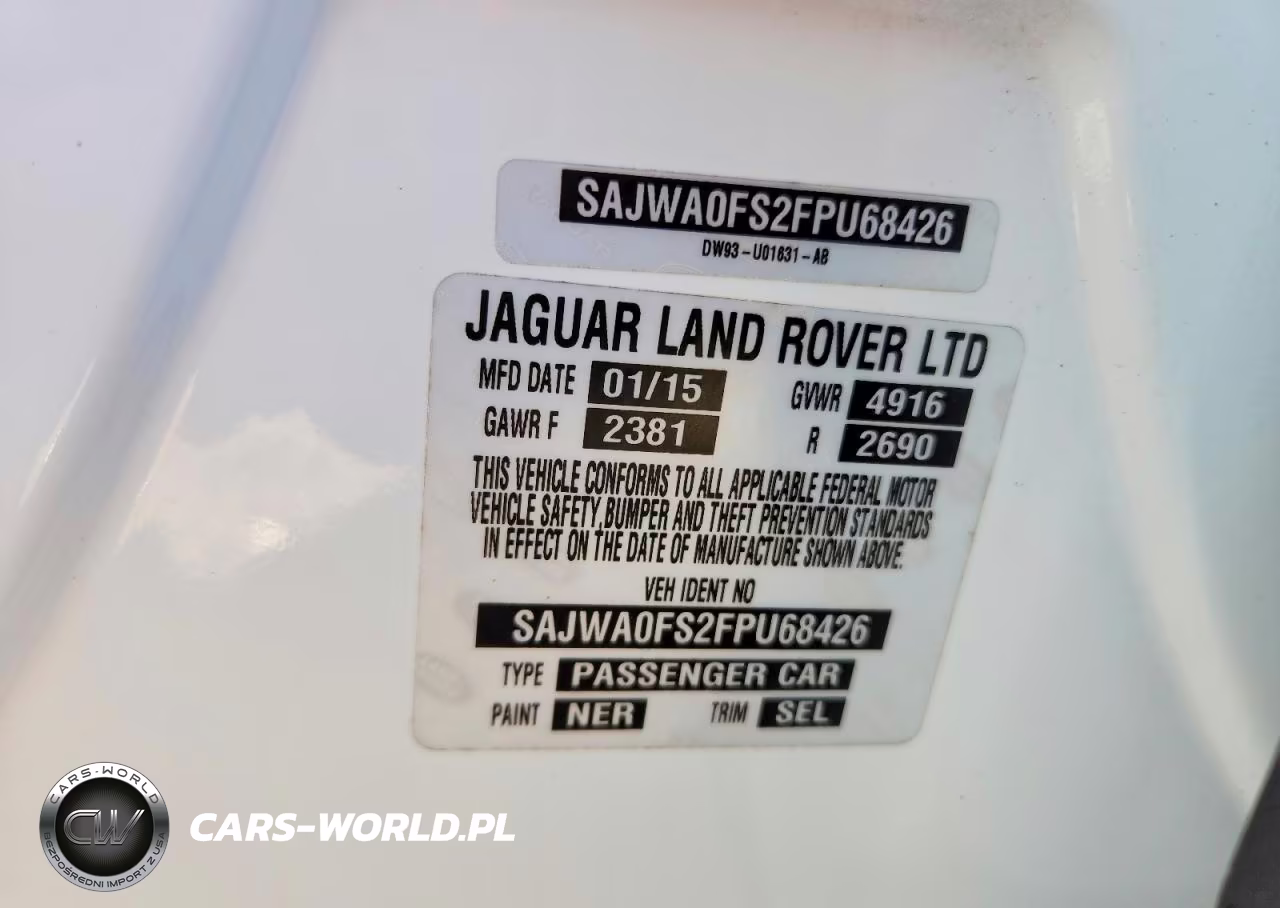 2015 Jaguar Xf 2.0T Premium VIN:SAJWA0FS2FPU68426 - 12