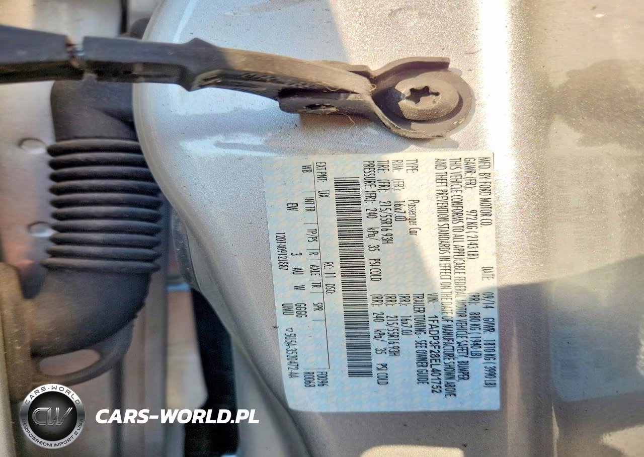 2014 Ford Focus Se VIN:1FADP3F28EL401752 - 12