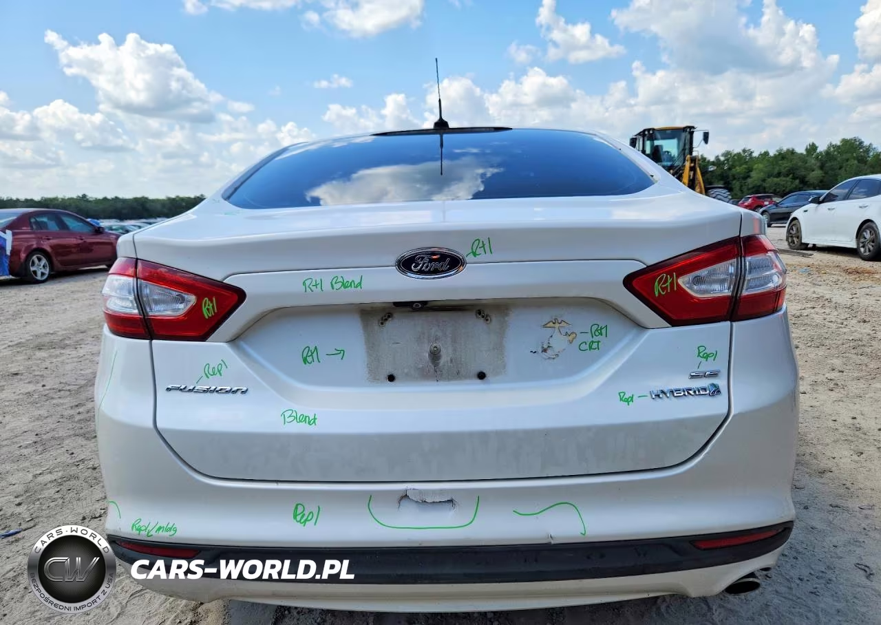 2015 Ford Fusion Se Hybrid VIN:3FA6P0LU5FR106009 - 6