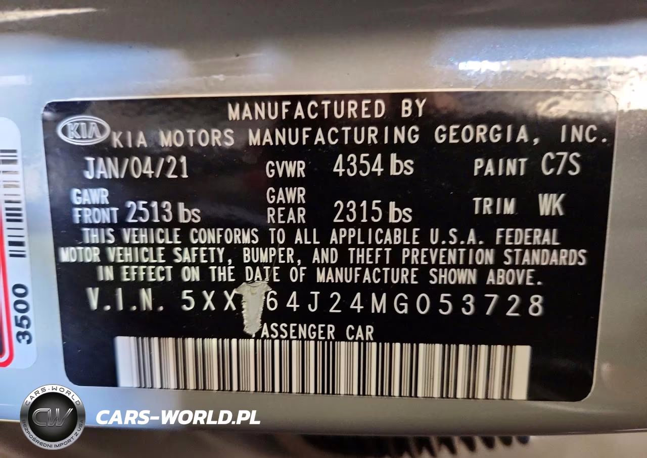 2021 Kia K5 Gt Line VIN:5XXG64J24MG053728 - 13