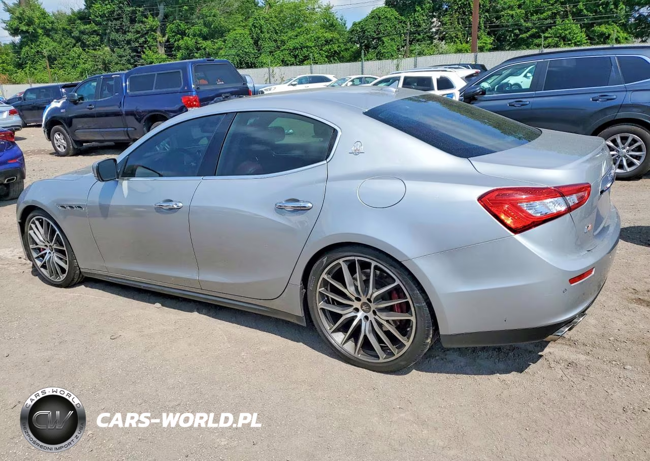 2015 Maserati Ghibli S VIN:ZAM57RTA9F1137270 - 2