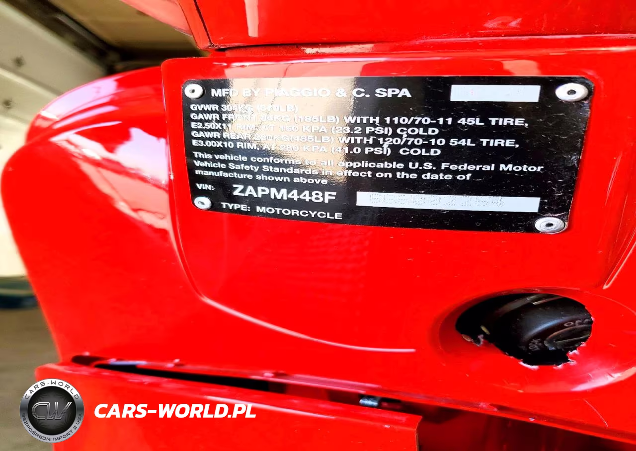 2006 Vespa Lx 150 VIN:ZAPM448F665002254 - 9