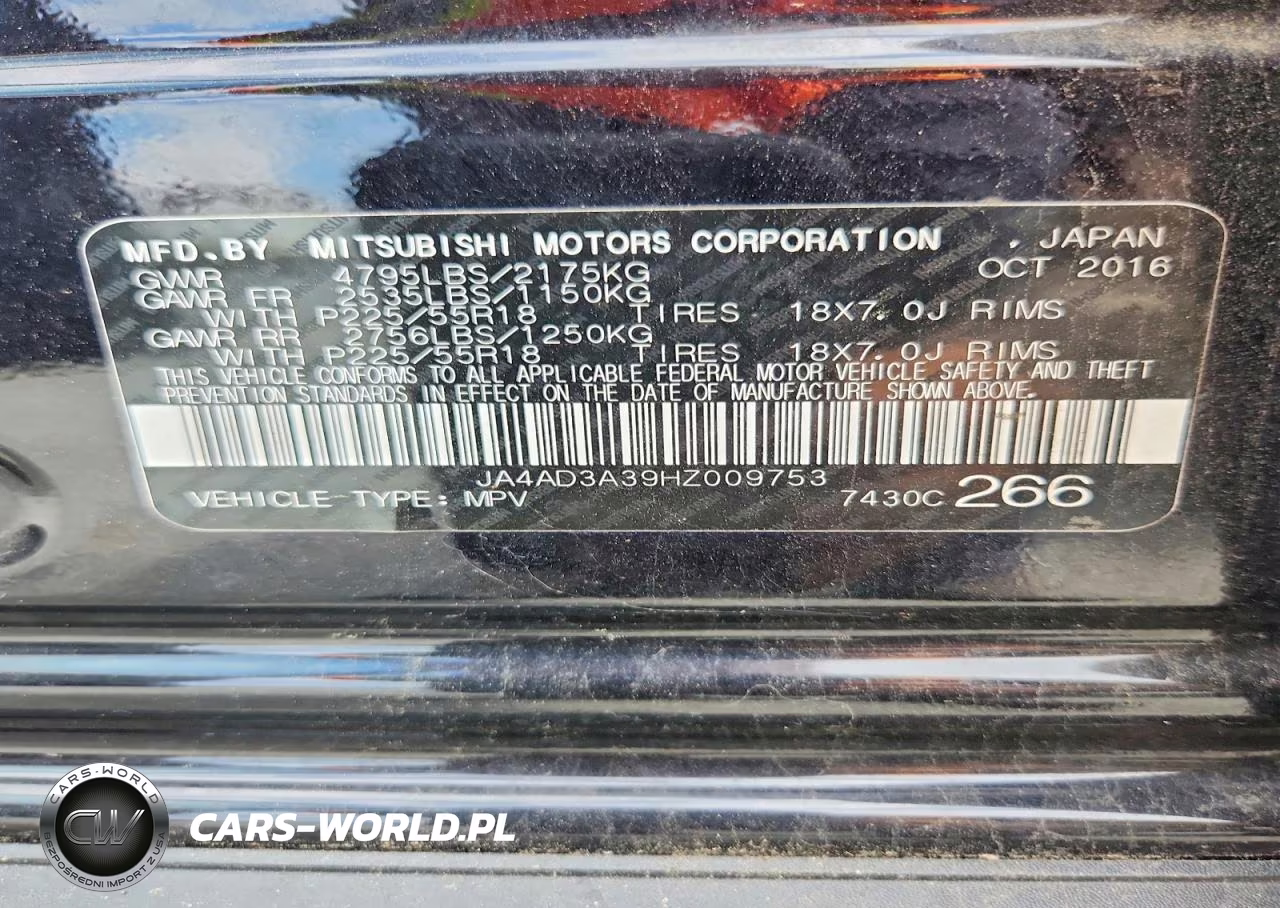 2017 Mitsubishi Outlander Se VIN:JA4AD3A39HZ009753 - 13