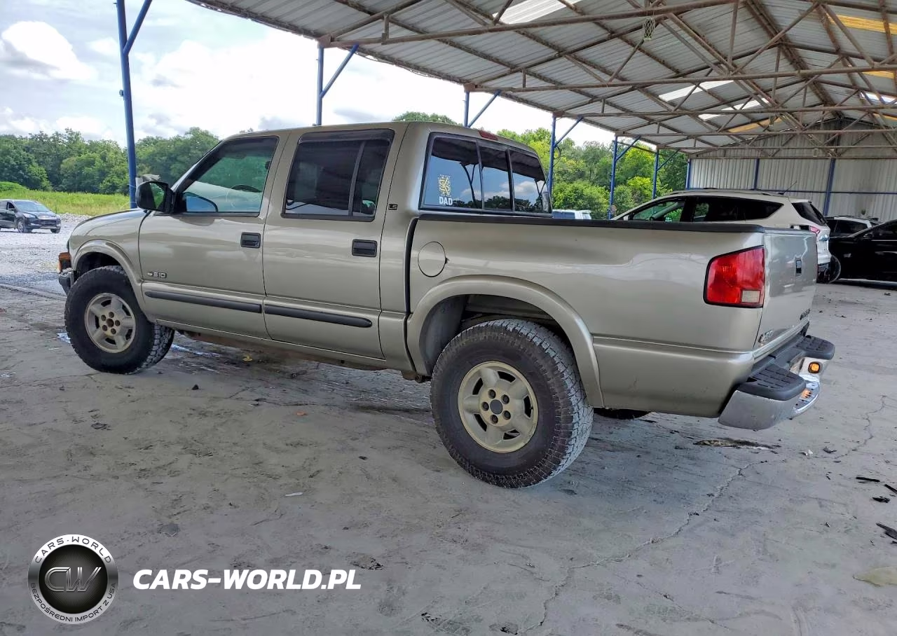 2001 Chevrolet S Truck S10 VIN:1GCDT13W11K262873 - 2