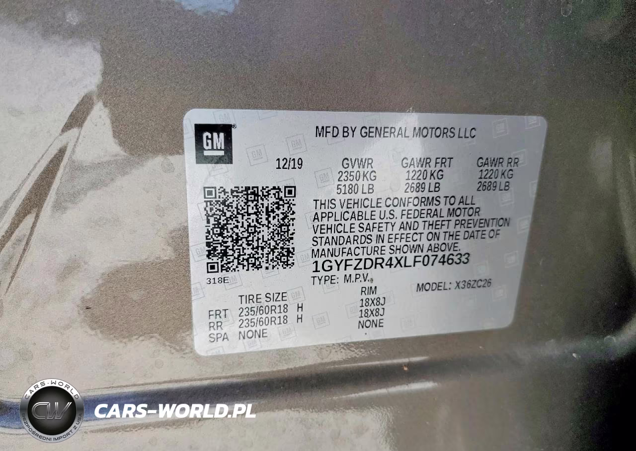 2020 Cadillac Xt4 Premium Luxury VIN:1GYFZDR4XLF074633 - 13