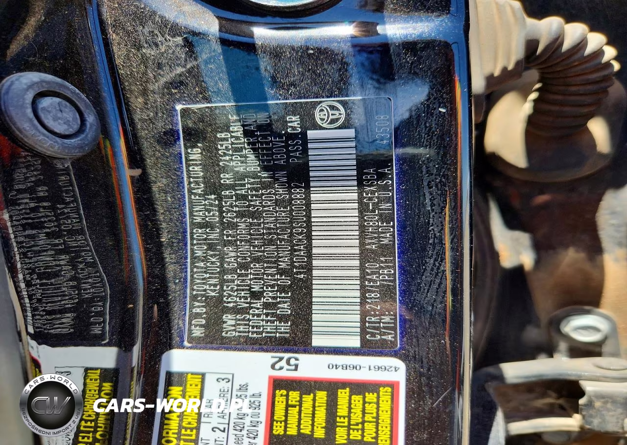 2025 Toyota Camry Se VIN:4T1DAACK9SU008882 - 12