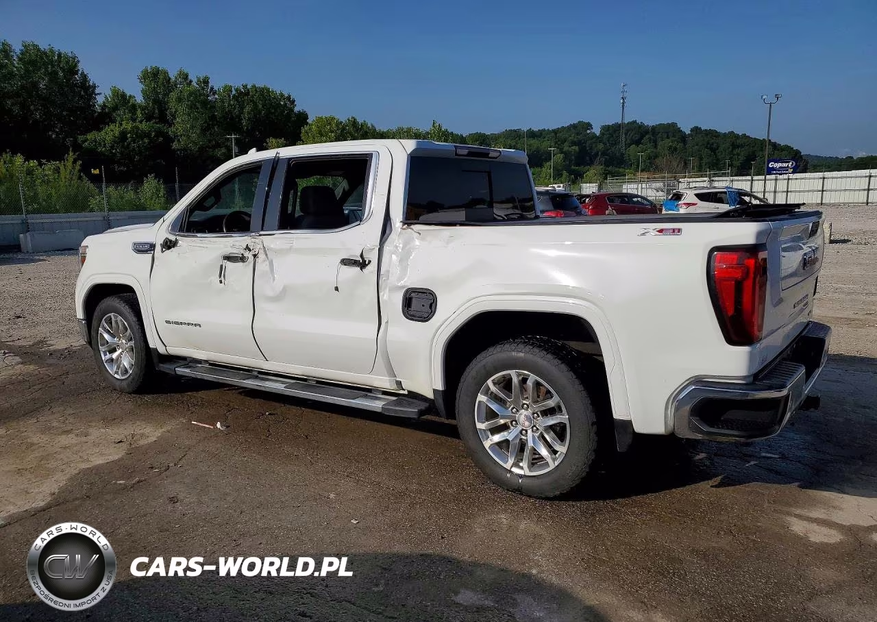 2020 GMC Sierra K1500 Slt VIN:3GTU9DED7LG198246 - 2