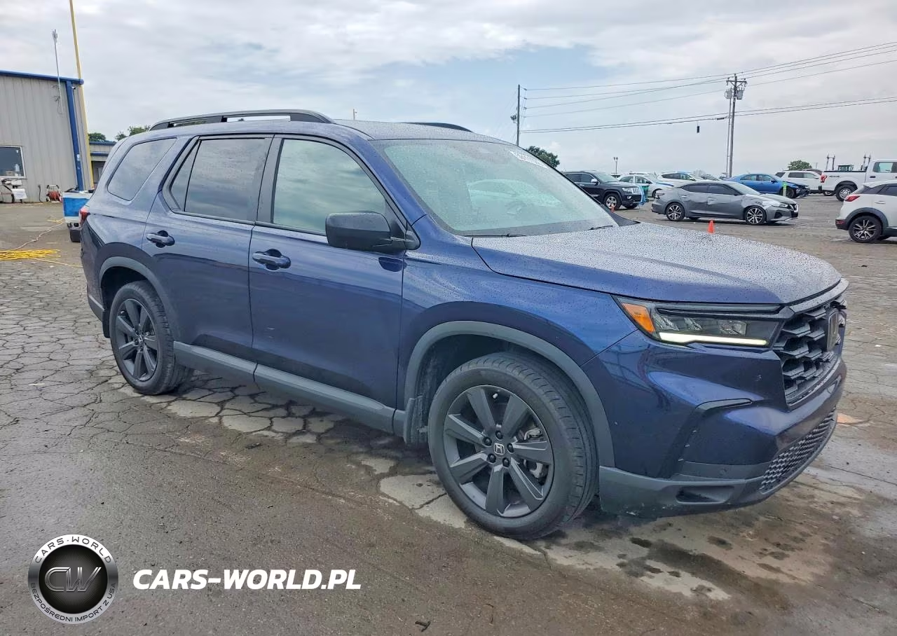 2025 Honda Pilot Sport VIN:5FNYG2H33SB008672 - 4