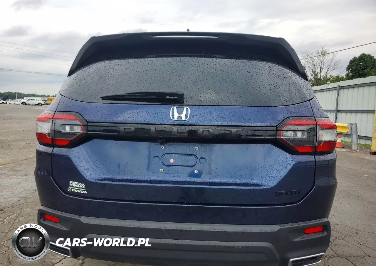 2025 Honda Pilot Sport VIN:5FNYG2H33SB008672 - 6