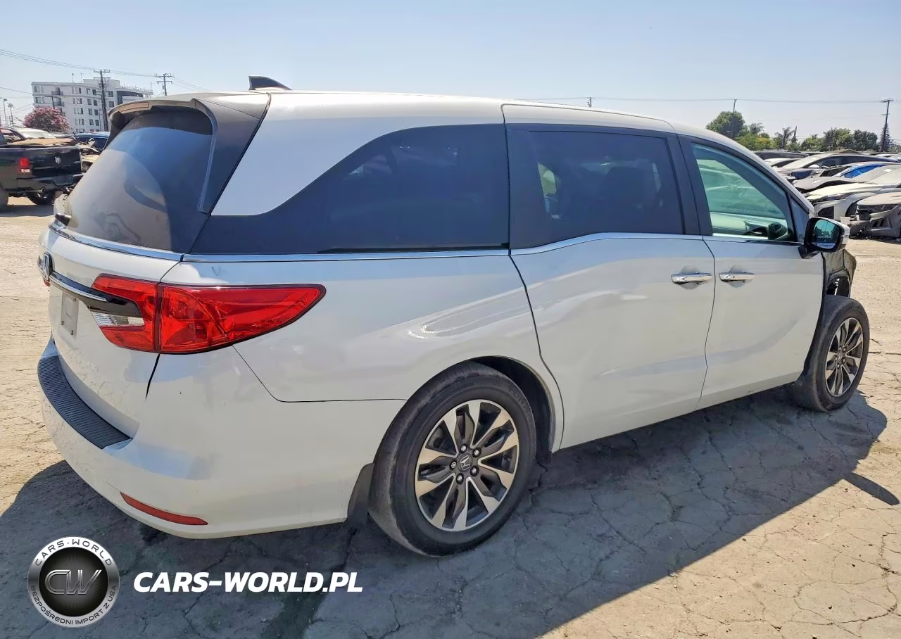 2022 Honda Odyssey Exl VIN:5FNRL6H77NB060434 - 3