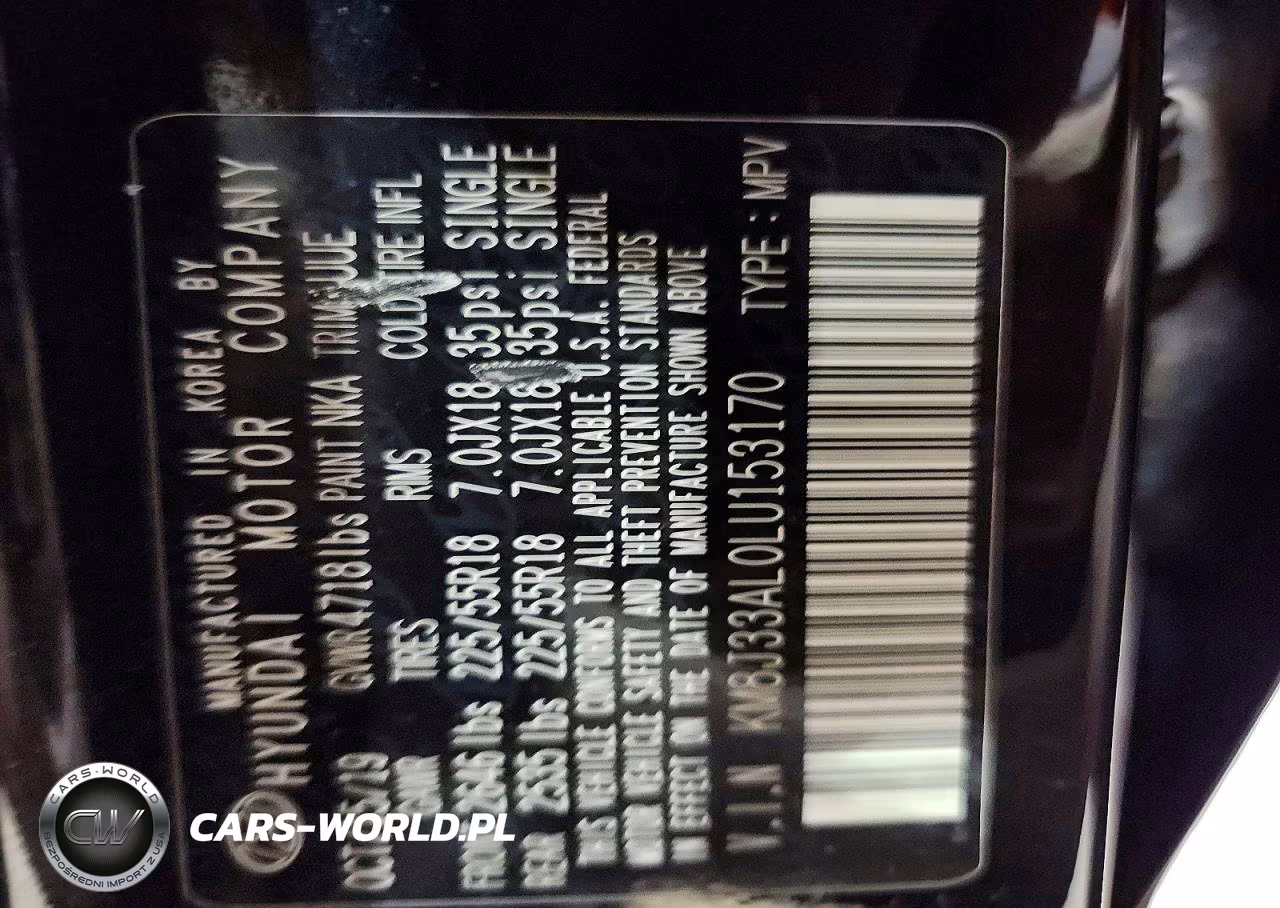 2020 Hyundai Tucson Ultimate VIN:KM8J33AL0LU153170 - 13