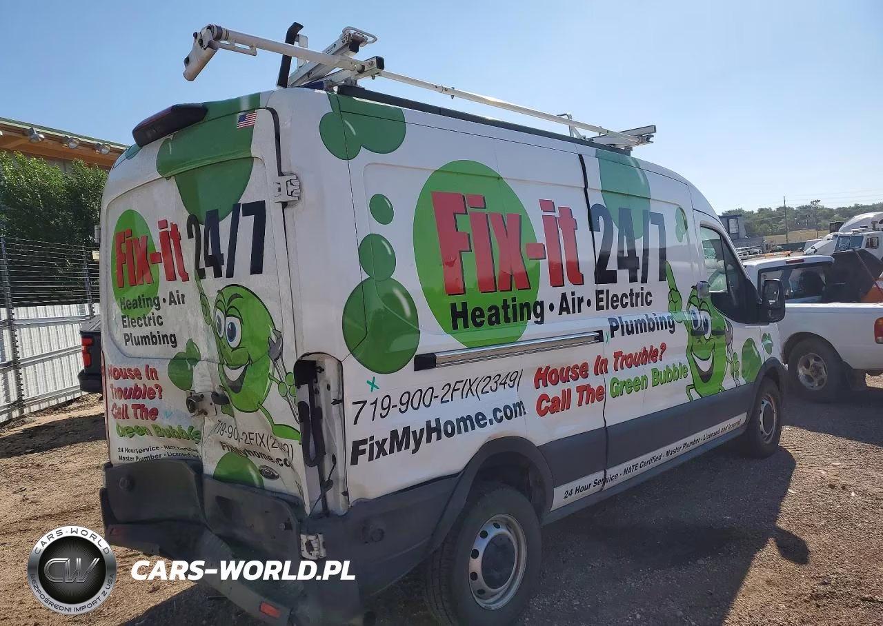 2020 Ford Transit T-250 VIN:1FTBR1C87LKA91959 - 3