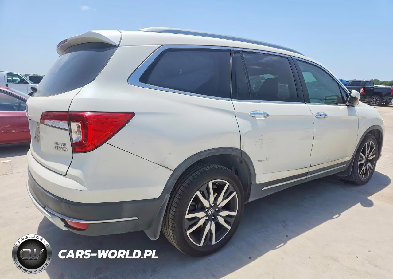 2019 Honda Pilot Elite VIN:5FNYF6H06KB004177 - 3