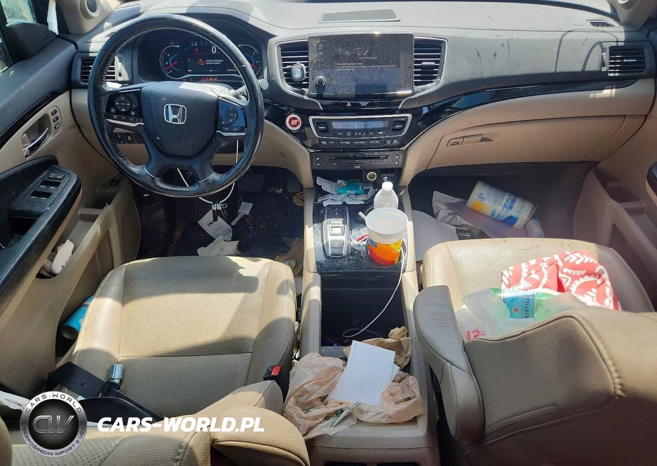 2019 Honda Pilot Elite VIN:5FNYF6H06KB004177 - 8
