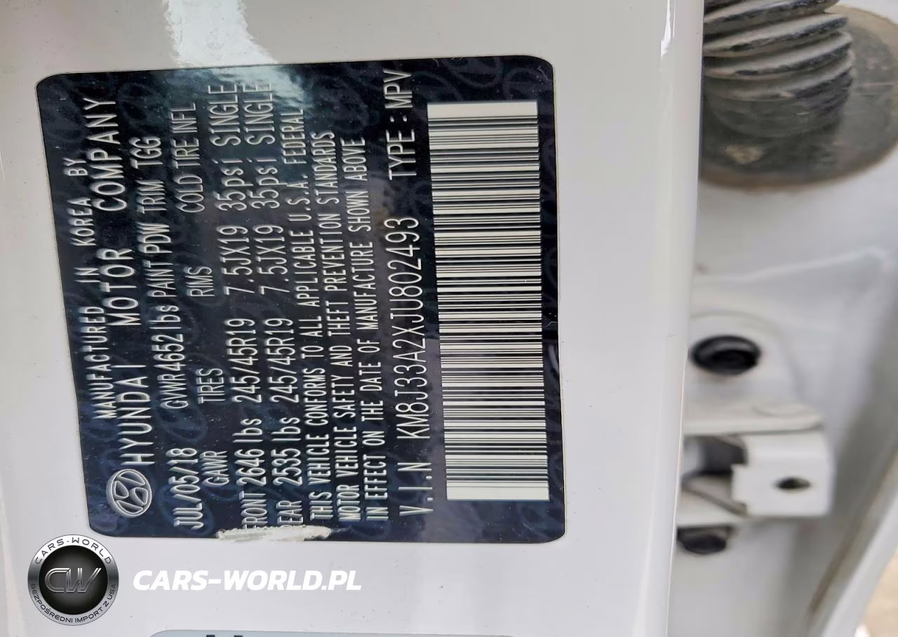 2018 Hyundai Tucson Value VIN:KM8J33A2XJU802493 - 13