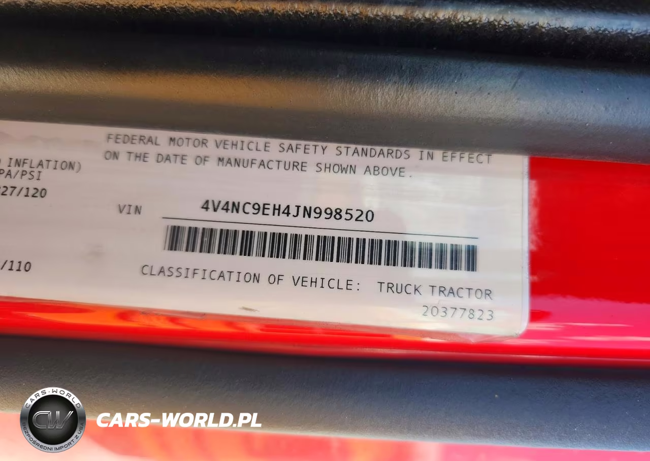 2018 Volvo Vnl Semi Truck VIN:4V4NC9EH4JN998520 - 12
