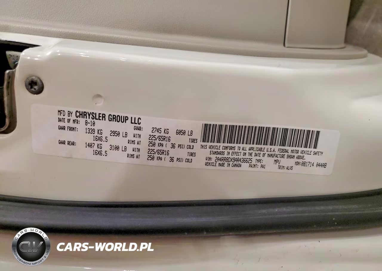 2010 Chrysler Town & Country Touring Plus VIN:2A4RR8DX9AR436625 - 13