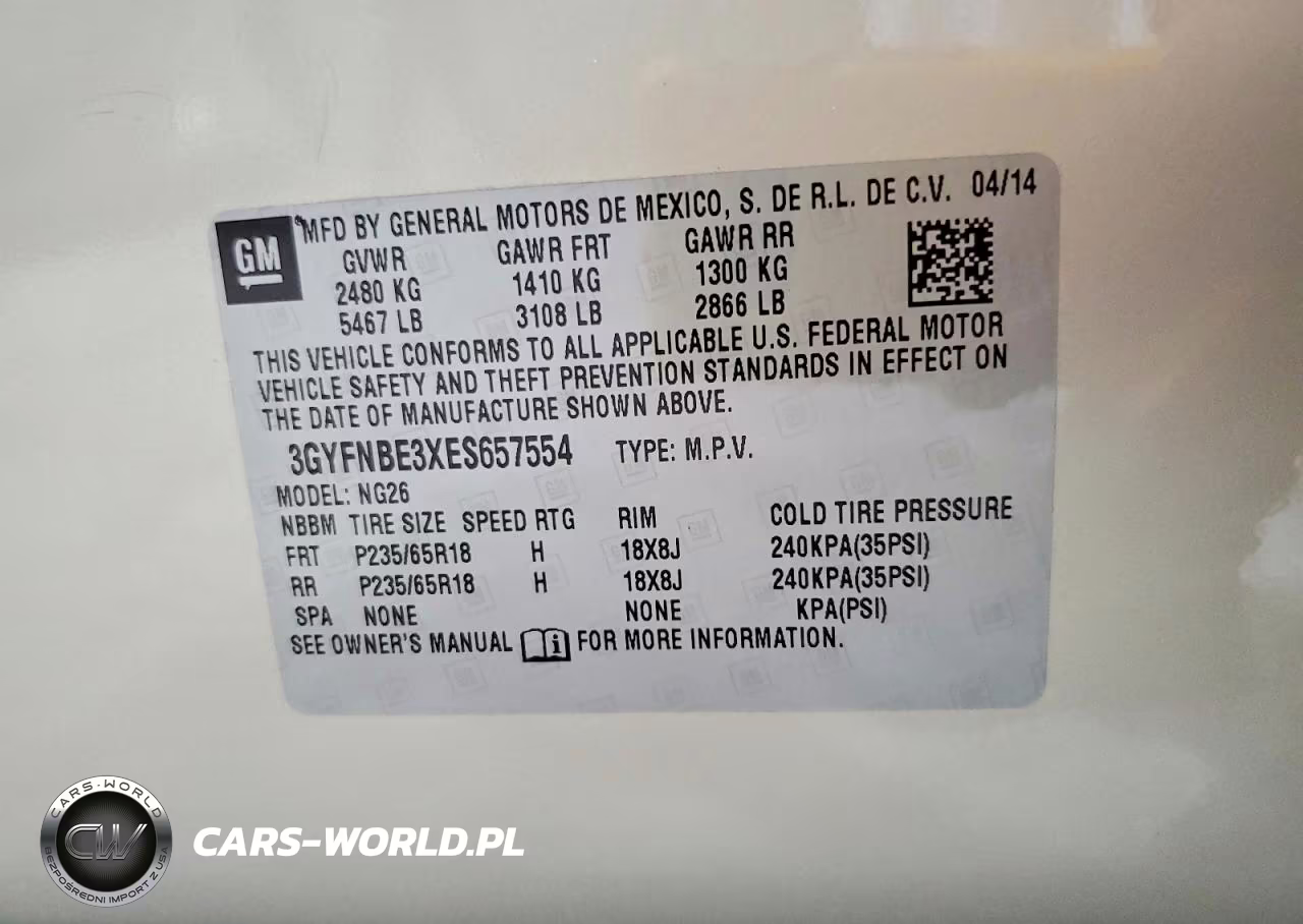 2014 Cadillac Srx Luxury Collection VIN:3GYFNBE3XES657554 - 13