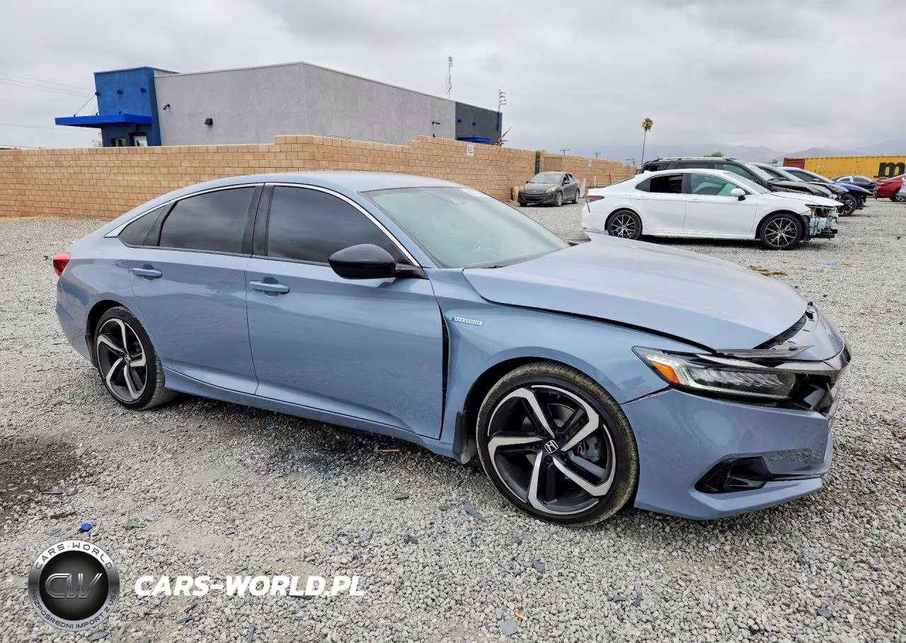 2022 Honda Accord Hybrid Sport VIN:1HGCV3F27NA033377 - 4