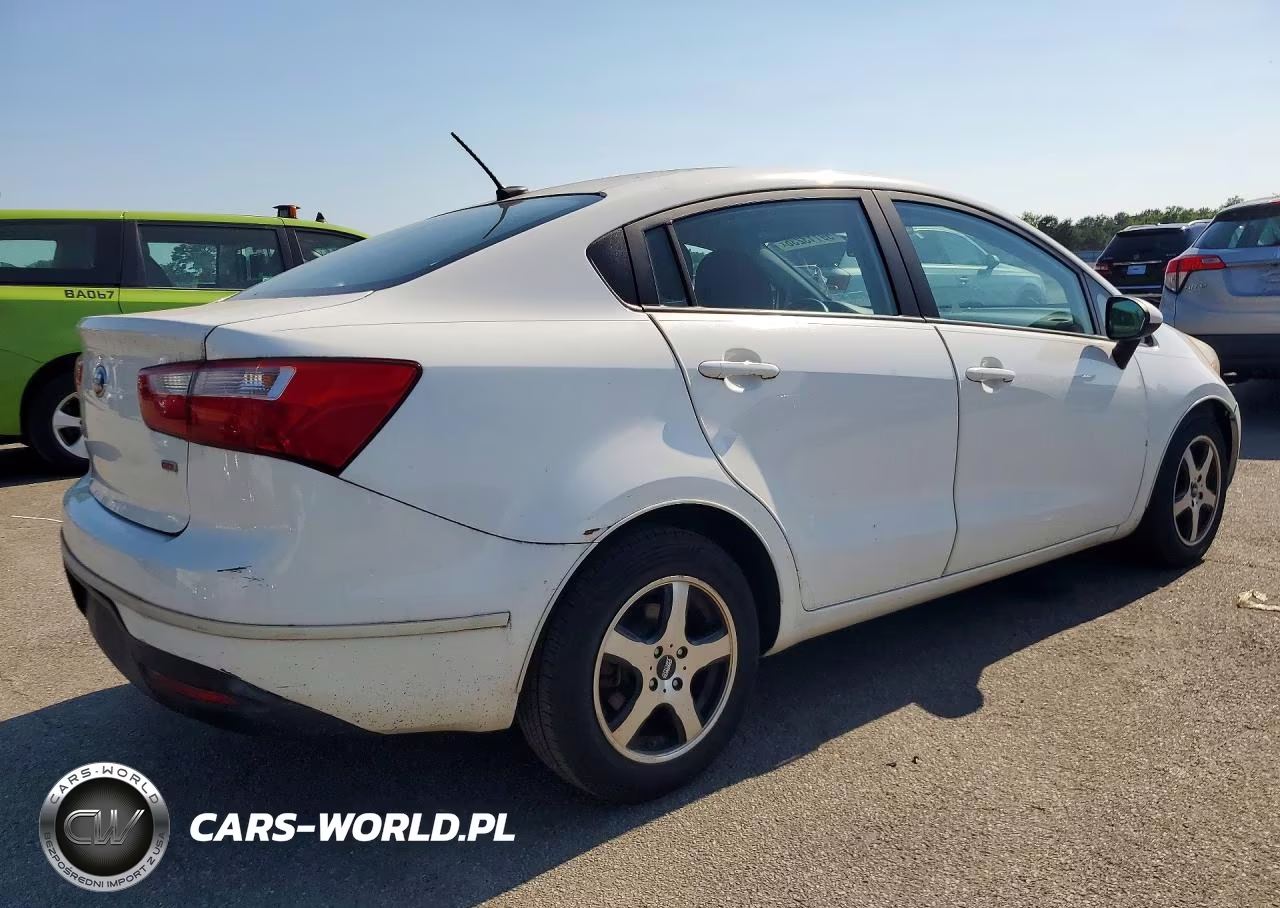 2015 Kia Rio Lx VIN:KNADM4A32F6443193 - 3