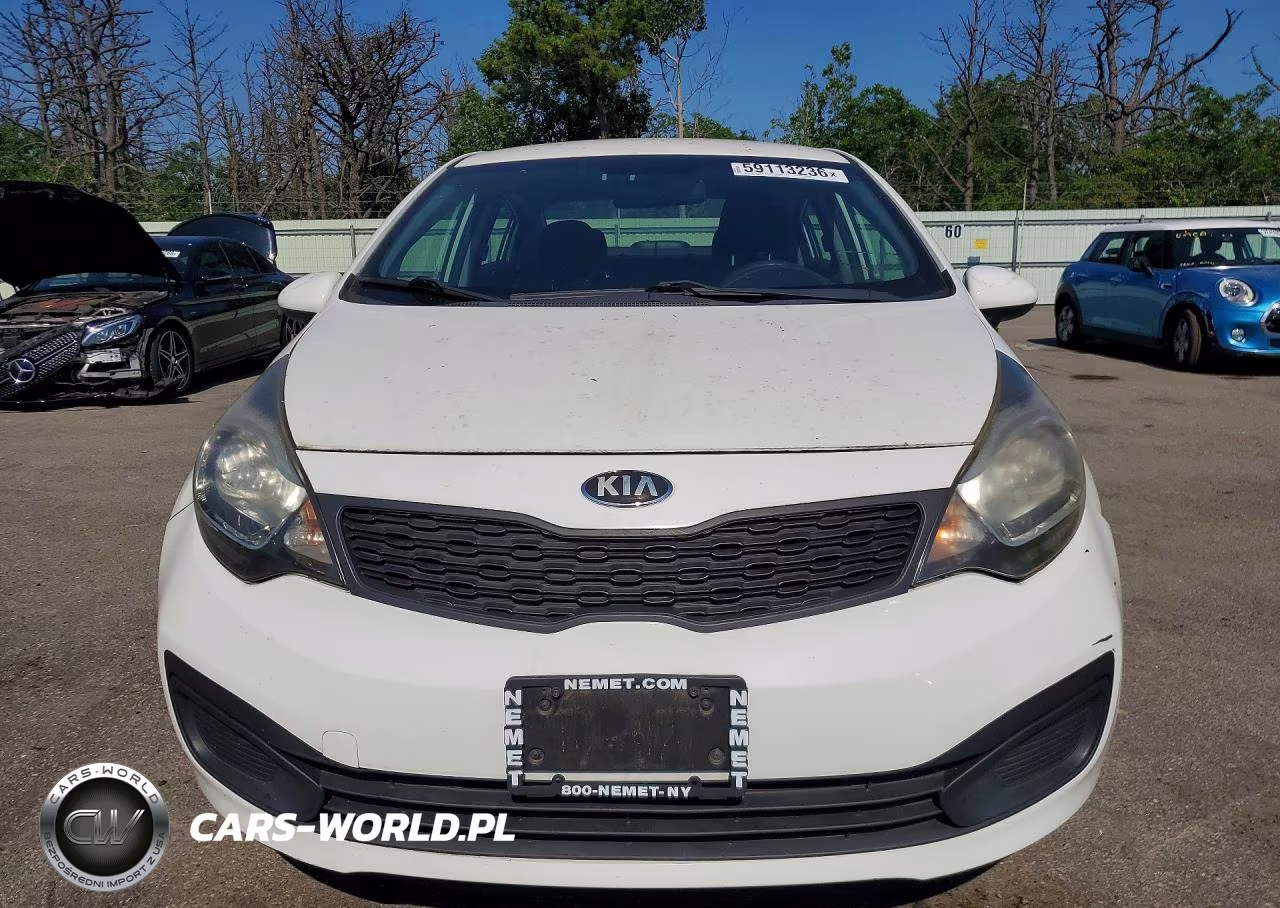 2015 Kia Rio Lx VIN:KNADM4A32F6443193 - 5