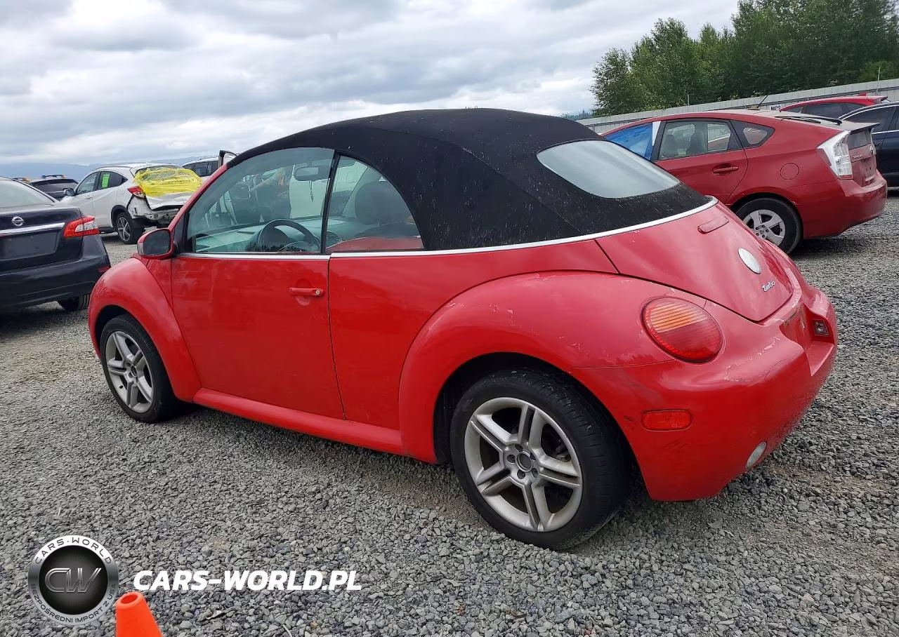 2004 Volkswagen New Beetle Gls VIN:3VWCD31Y34M341691 - 2