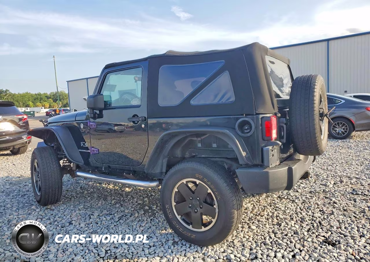 2008 Jeep Wrangler X VIN:1J4FA24138L599177 - 2