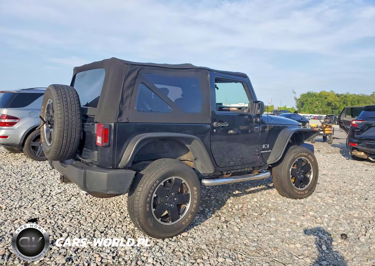 2008 Jeep Wrangler X VIN:1J4FA24138L599177 - 3