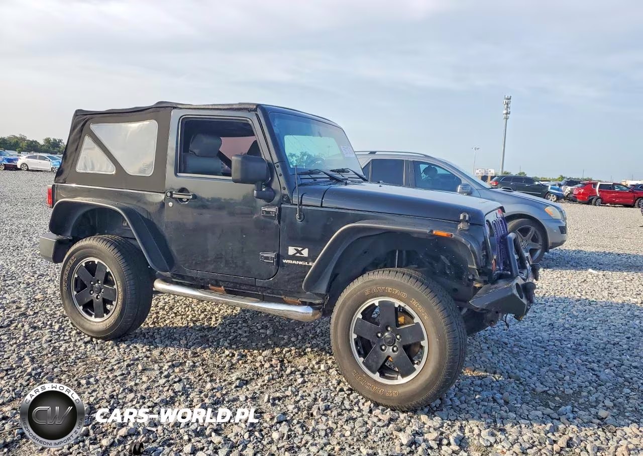 2008 Jeep Wrangler X VIN:1J4FA24138L599177 - 4