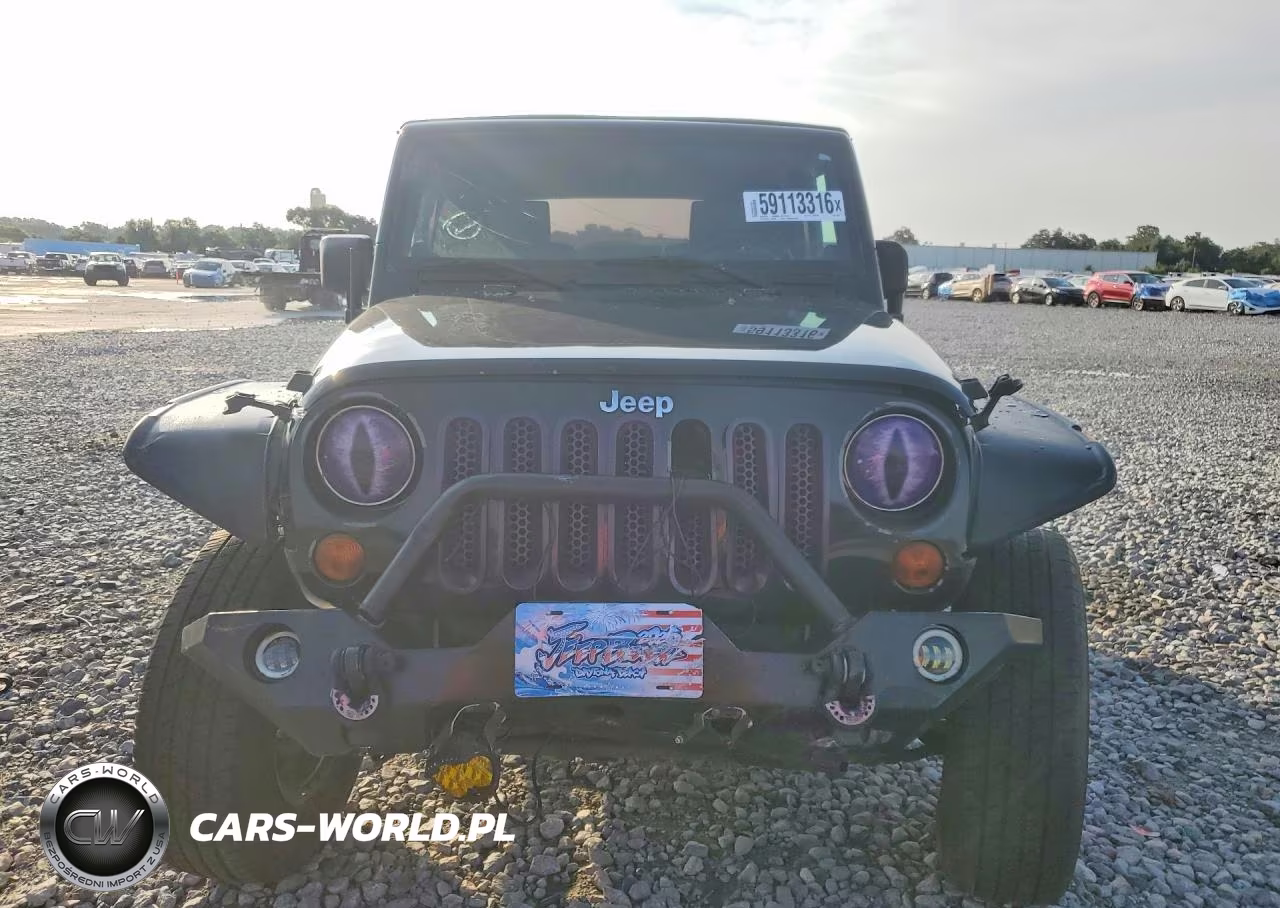 2008 Jeep Wrangler X VIN:1J4FA24138L599177 - 5