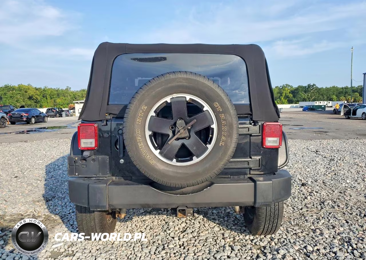 2008 Jeep Wrangler X VIN:1J4FA24138L599177 - 6