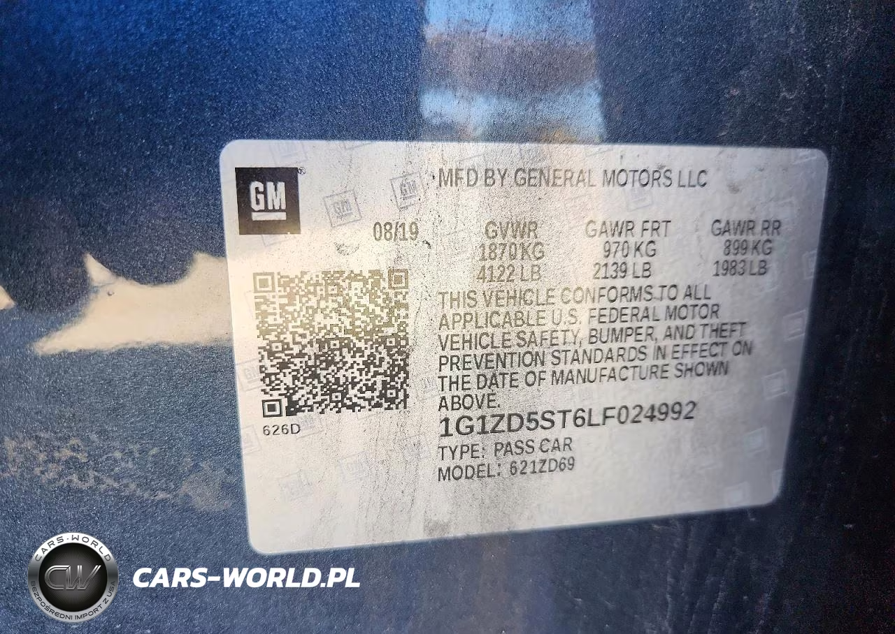 2020 Chevrolet Malibu Lt VIN:1G1ZD5ST6LF024992 - 12