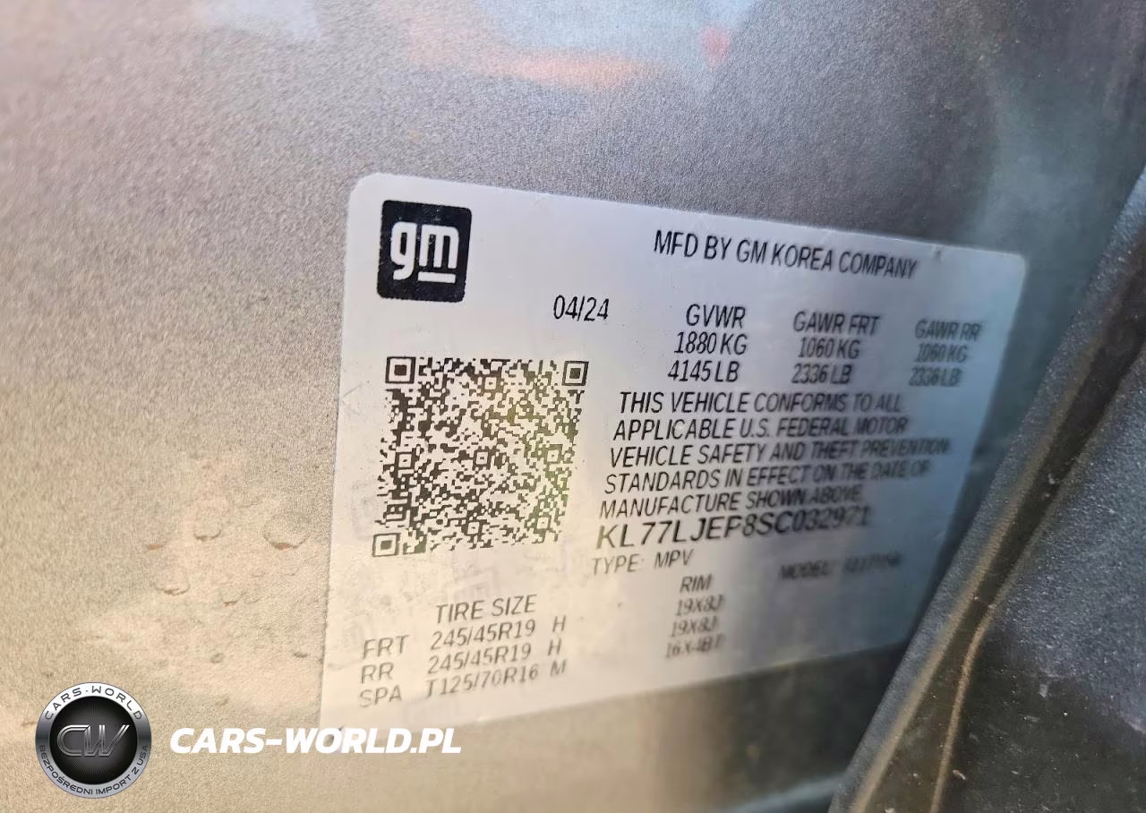 2025 Chevrolet Trax 2Rs VIN:KL77LJEP8SC032971 - 12
