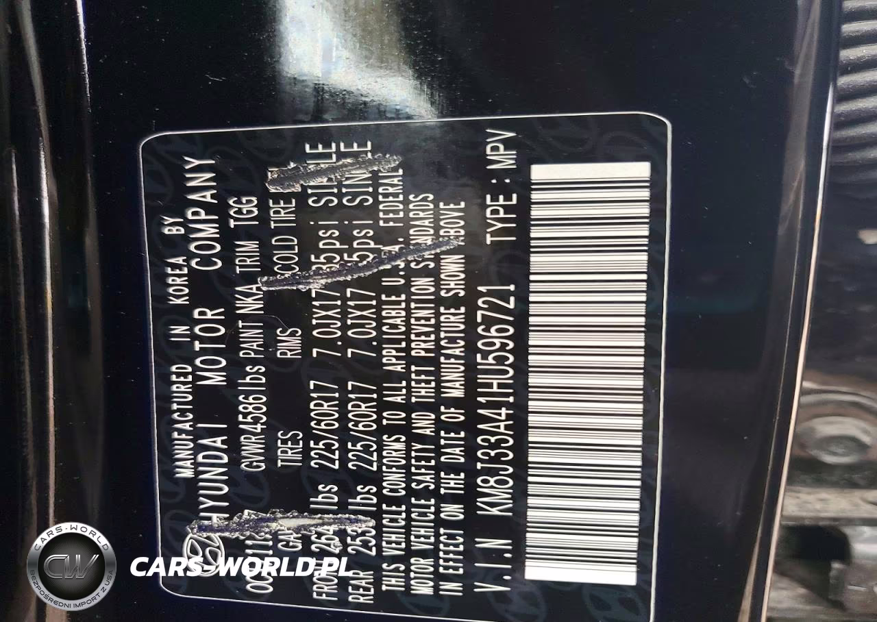 2017 Hyundai Tucson Se VIN:KM8J33A41HU596721 - 13