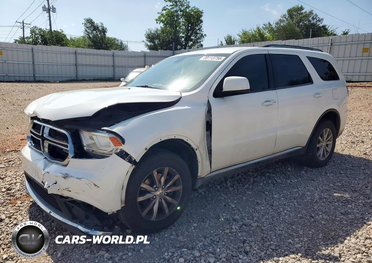 2018 Dodge Durango Sxt VIN:1C4RDJAG2JC456675 - 1