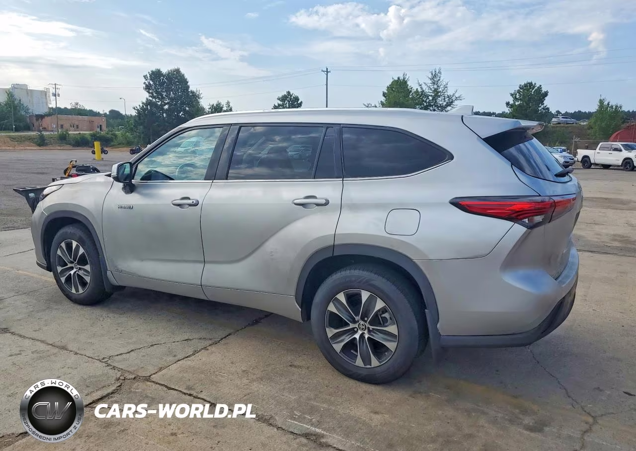 2020 Toyota Highlander Hybrid Xle VIN:5TDGBRCH5LS510912 - 2