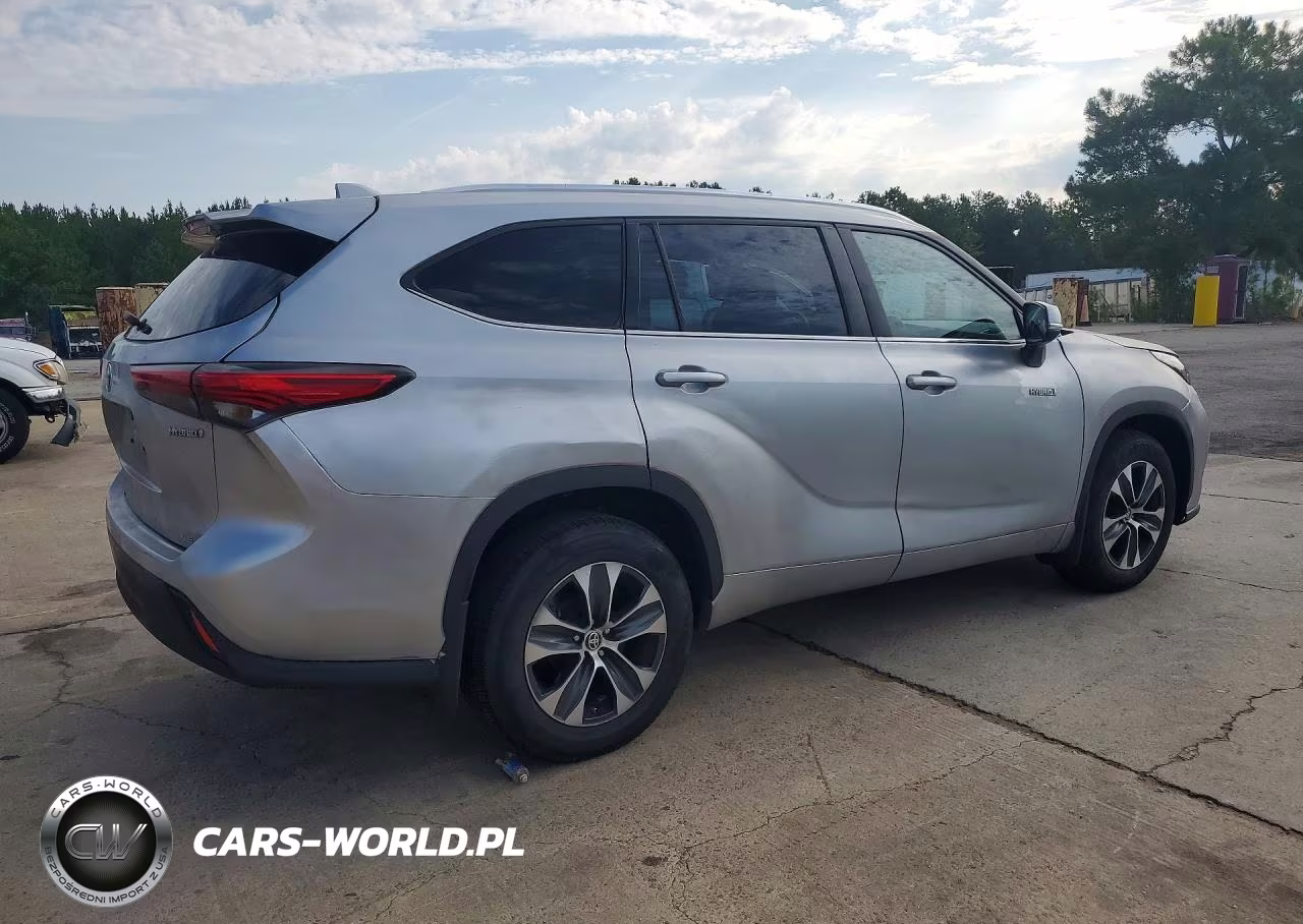 2020 Toyota Highlander Hybrid Xle VIN:5TDGBRCH5LS510912 - 3