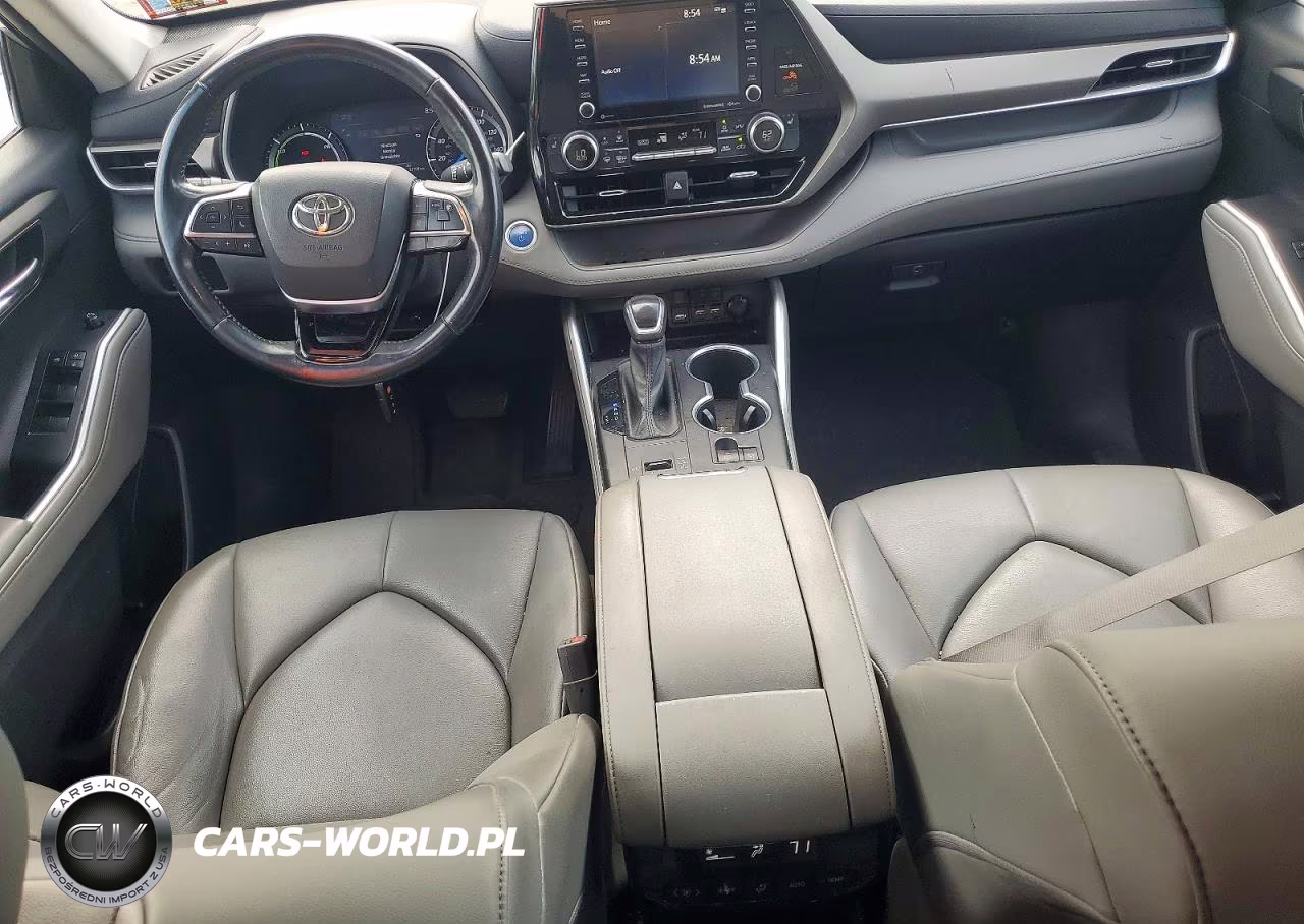 2020 Toyota Highlander Hybrid Xle VIN:5TDGBRCH5LS510912 - 8