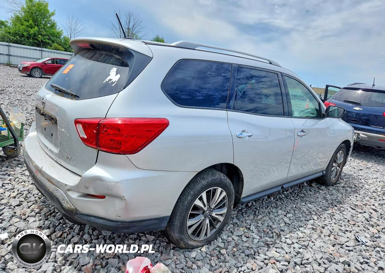 2018 Nissan Pathfinder Sv VIN:5N1DR2MN7JC616217 - 3