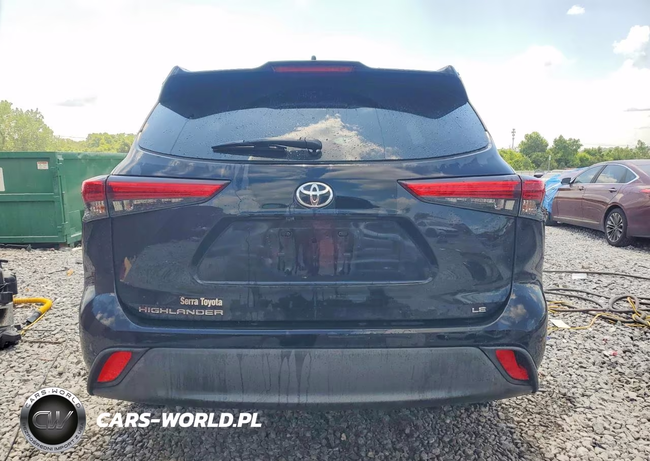 2020 Toyota Highlander Le VIN:5TDZZRAH2LS014084 - 6