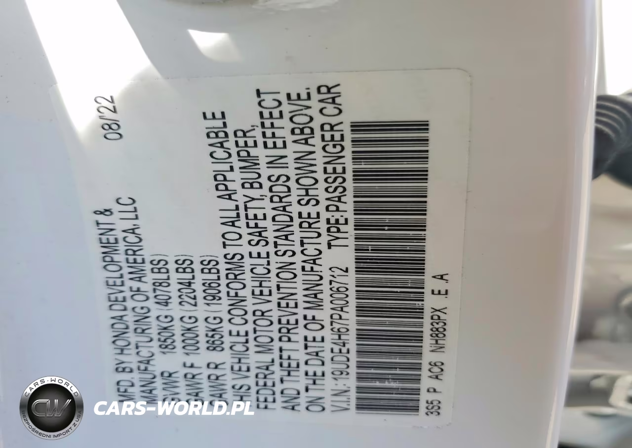 2023 Acura Integra A-Spec Tech VIN:19UDE4H67PA006712 - 12