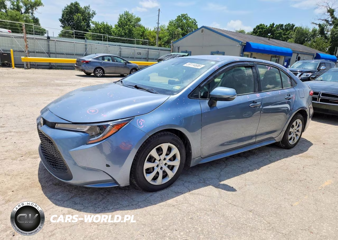2022 Toyota Corolla Le VIN:JTDEPMAEXNJ210125 - 1